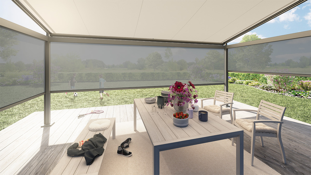 Bildquelle: weinor GmbH & Co. KG weinor Pergola-Markisen